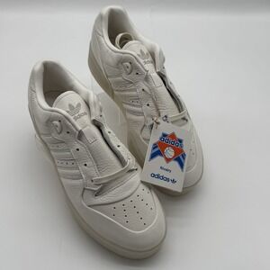 Adidas Rivalry Lux‎ Low IF7184 Sneakers Men's US 10 White Lifestyle Shoes ZAP468